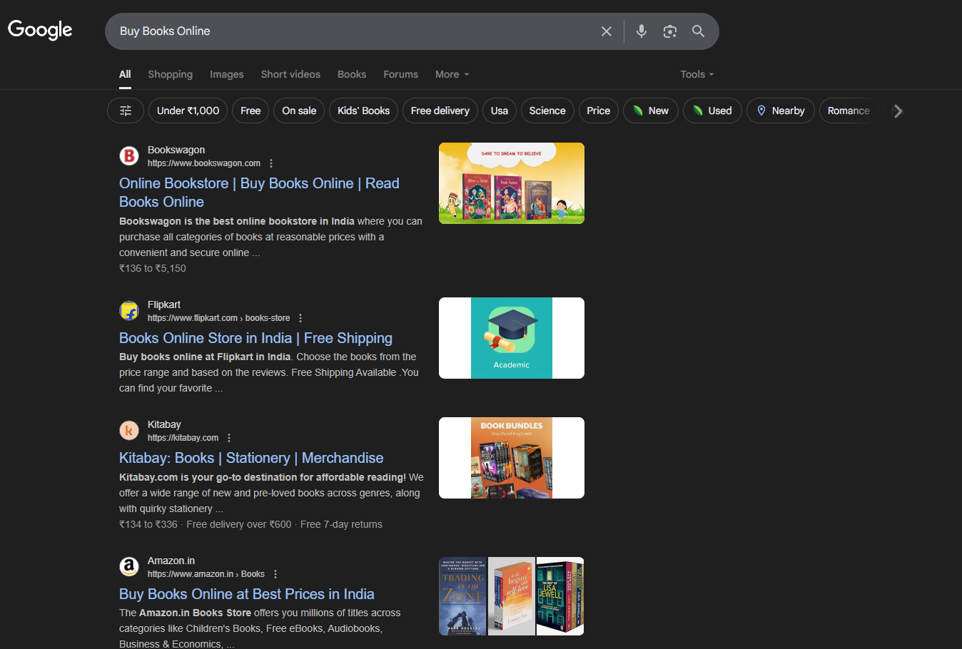 Google SERP SS