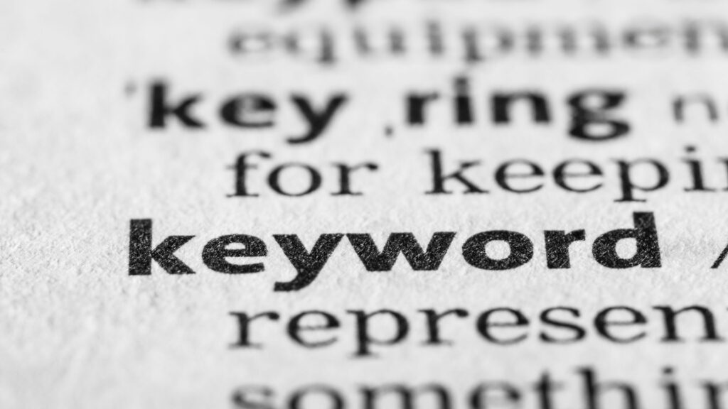 Main Business Keyword
